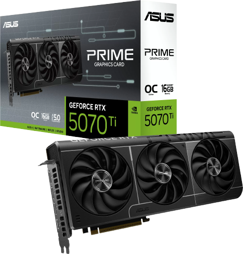 ASUS PRIME RTX 5070 Ti OC 16GB