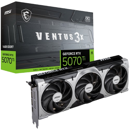 MSI RTX 5070 Ti VENTUS 3X OC 16GB