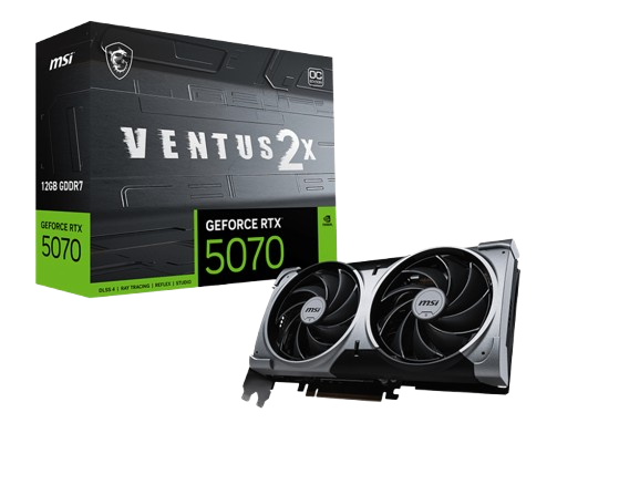MSI RTX 5070 VENTUS 2X OC 12GB